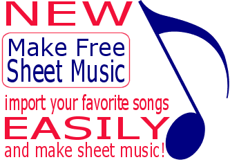 Links to THOUSANDS of free pages of sheet music!